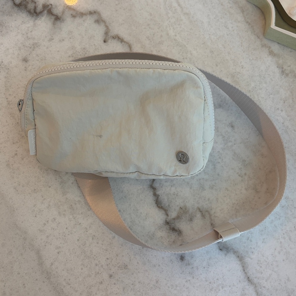 lululemon athletica Light Beige Crossbody Bag